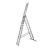 Алюминиевая трехсекционная лестница VIRASTAR 7,62 ((VIRASTAR))