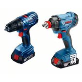Набор из гайковерта и шуруповерта   ((GSR 180 LI + GDX 180 LI))