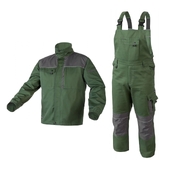Комлект робочого захисного одягу RUWER, темно-зелений HOEGERT  (N_HT5K359-M)