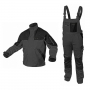 Комплект рабочей защитной одежды EDGAR II темно-серый HOEGERT S (N_HT5K284-1-S)