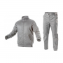 Комплект рабочей защитной одежды FABIAN светло-серый HOEGERT S (N1_HT5K310-S)