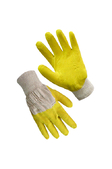 Перчатки "Скляр" с желтым латексным покрытием   ((69421))