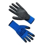 Перчатки синтетические синие с черным полиуретановым покрытием Seven 8 (69801)