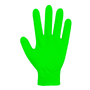 Рукавички захисні SEVEN нітрилові зелені посилені M (уп. 3 пари) Seven Нітрил 69827