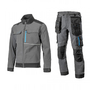 Комплект рабочей защитной одежды TAUBER темно-серый HOEGERT S (N_HT5K811-S)