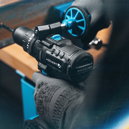 Акумуляторний безщітковий ударний дриль-шурупокрут