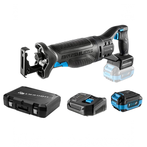 Набір Акумуляторна безщіткова шабельна пила + акумулятор + зарядний пристрій + кейс