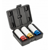 Набір голівок ударних для алюмінієвих колісних дисків 3 шт, 1/2'' HOEGERT  (HT4R107)