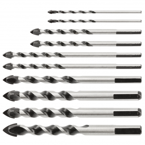 Набор универсальных сверл 10 шт.