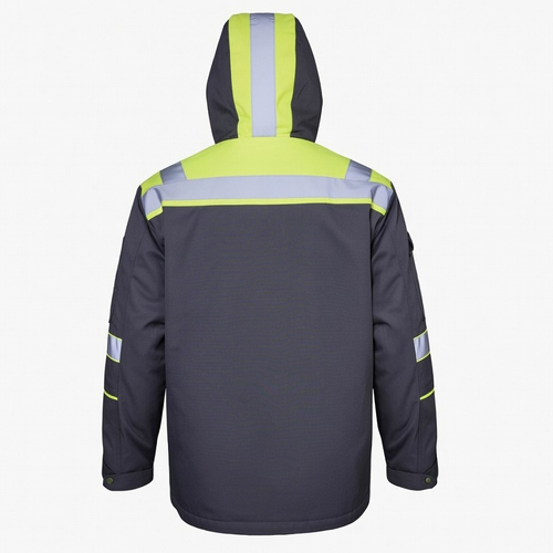 Куртка рабочая утепленная, серая, Размер 56-58, Рост 4