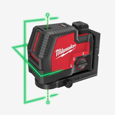 Нивелир лазерный линейно-точечный аккумуляторный   ((6243))