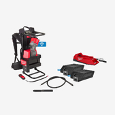 Вібратор заглибний ранцевий акумуляторний Milwaukee  (9309)