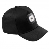 DAHN Бейсболка  зі світлодіодним ліхтарем чорна HOEGERT  (HT5K498)