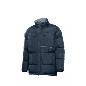 LEON утепленная куртка с капюшоном темно-синяя