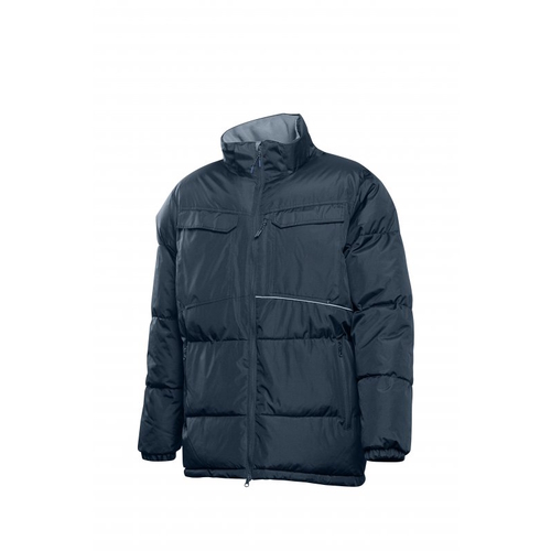 LEON утепленная куртка с капюшоном темно-синяя