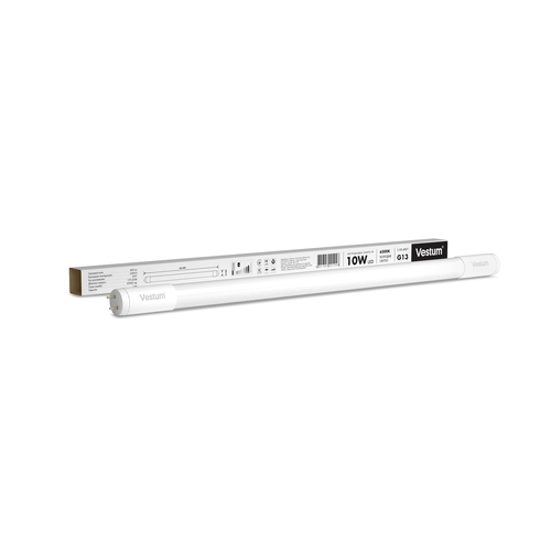 Светодиодная лампа T8 600 мм 10W 850Лм 6500K 175-250V G13 1-VS-4001