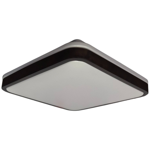GLOW матовый 60W 391*391*65мм 3000К-6500К с ДК махагон