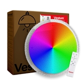 CRYSTAL зоряне небо 60W 395*60мм 3000К-6500К RGB з ДК   (1573) CRYSTAL зоряне небо 60W 395*60мм 3000К-6500К RGB з ДК   (1573)