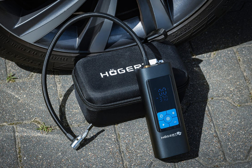 Міні-компресор з функцією зарядного пристрою