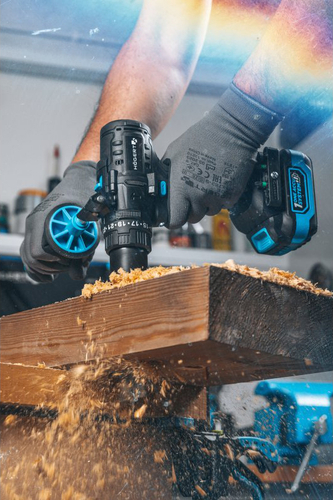 Бесщёточный импульсный винтовёрт + дрель-шуруповёрт + 2 аккумулятора + зарядное устройство + кейс