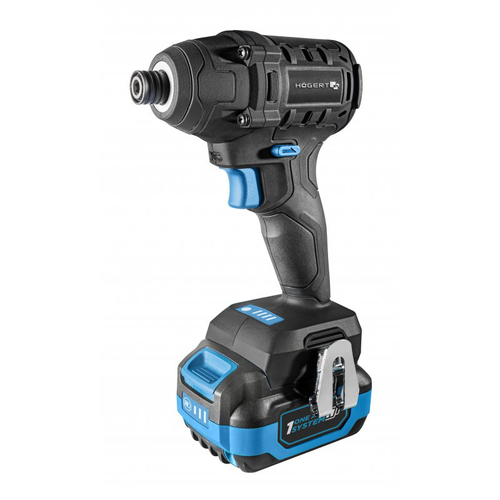 Набір Гвинтокрут безщітковий ударний імпульсний акумуляторний  200 Нм 18В + акумулятор 4Аг + акумулятор 2Аг + зарядний пристрій 4А + кейс