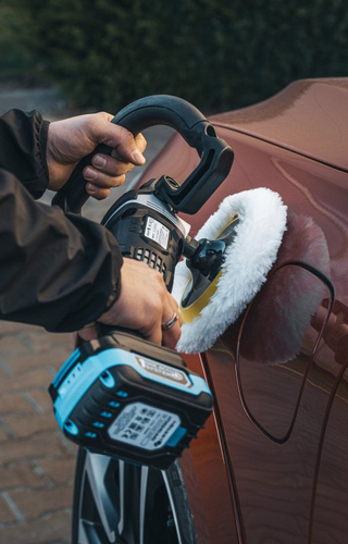 Аккумуляторная полировальная машина