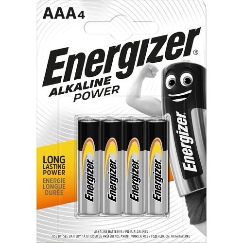 Батарейка ENERGIZER AAA Alk Power уп. 4шт.