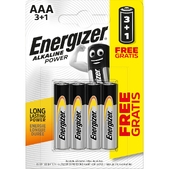 Батарейка ENERGIZER AAA Alk Power уп. 3+1шт. Energizer  ((6429529))