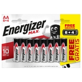 Батарейка ENERGIZER AA Max уп. 10 шт. Energizer  (6935214)