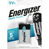 Батарейка ENERGIZER Max Plus Alk 9V уп 1 шт Energizer  ((6799708))