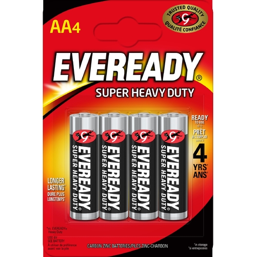 Батарейка ENERGIZER EVEREADY AA Super Heavy Duty уп. 4шт.