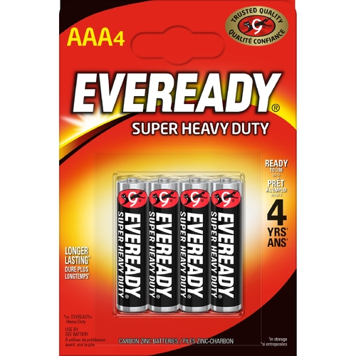 Батарейка ENERGIZER EVEREADY AAA Super Heavy Duty уп. 4шт.
