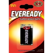 Батарейка ENERGIZER EVEREADY 9V Super Heavy Duty 1шт. Energizer  ((6352534))