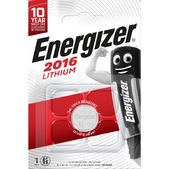 Батарейка ENERGIZER CR2016 Lithium 1шт. Energizer  ((6352548))