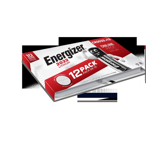 Батарейка ENERGIZER CR2032 Lithium уп. 12шт.