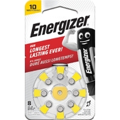Батарейка ENERGIZER Zinc Air 10 DP- уп. 8 шт. Energizer ZA 10 (6443194)