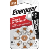 Батарейка ENERGIZER Zinc Air 312 DP- уп. 8 шт. Energizer  ((6799705))