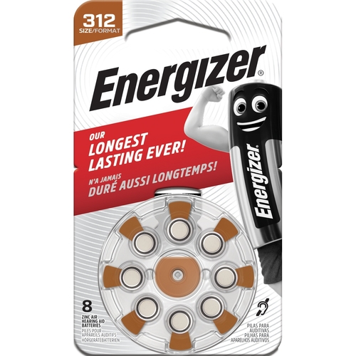 Батарейка ENERGIZER Zinc Air 312 DP- уп. 8 шт.