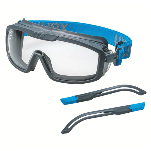 Защитные очки полного зрения Uvex I-Guard+ с антизапотеванием внутри, очень устойчивы к химии.