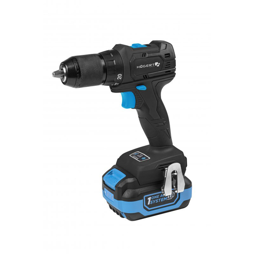 Набор Аккумуляторная бесщеточная ударная дрель-шуруповерт 40 Нм 18В + 2 аккумулятора 2Ач  + зарядна