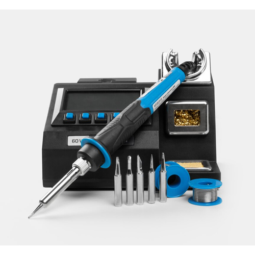 Паяльная станция HOEGERT HT2C312 - фото 2 в каталоге Паяльники, горелки, паяльные лампы