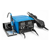 Паяльна станція 2 в 1 HOEGERT (HT2C313) HOEGERT HT2C313 - фото 15 в каталозі Паяльники, пальники, паяльні лампи