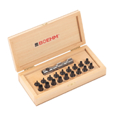 Набір просічок Ø 1,5 до 10 мм Boehm (JLB1.510B) Boehm JLB1.510B - фото 3 в каталозі Інструмент ручний
