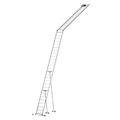 Лестница 12м (рабочая высота 6.5 м) под тележку 125кг (без тележки) Drabest ((Ladder Hoist 1.0)) Drabest Ladder Hoist 1.0 - фото 6 в каталоге Лестницы