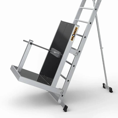 Драбина-лебідка для сонячних панелей 125 кг (робоча висота 6.5 м) Drabest Ladder Hoist + PV Modules - фото 2 в каталозі Драбини