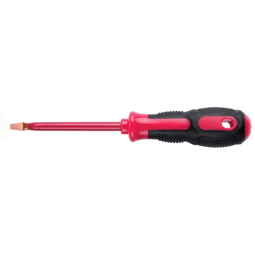 Отвертка шлицевая искробезопасная KROPTEC KR-265-38-Be-Cu - фото 1 в каталоге Отвёртки