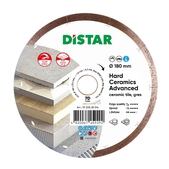 Круг алмазний вiдрiзний 1A1R 180x1,4/1,0x8,5x25,4 Hard ceramics Advanced Distar (4820067459292) Distar 4820067459292 - фото 7 в каталозі Диски