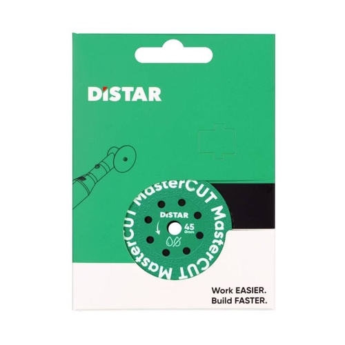 Круг алмазний вiдрiзний 1A1R V 45x0,8x10x5,8 MasterCUT Distar 4820245287242 - фото 5 в каталозі Диски