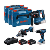 PRO набор из 3 инструментов 18В BOSCH ((4053423622379) BOSCH 4053423622379 - фото 8 в каталоге Вспомогательное электрооборудование