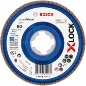 Пелюсткові шліфувальні диски, прямі, пластик BOSCH  (4059952652030)